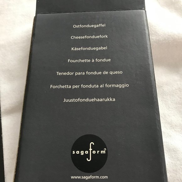 NWOT SagaForm Fondue Forks - Set of 4 Forks - Picture 6 of 6